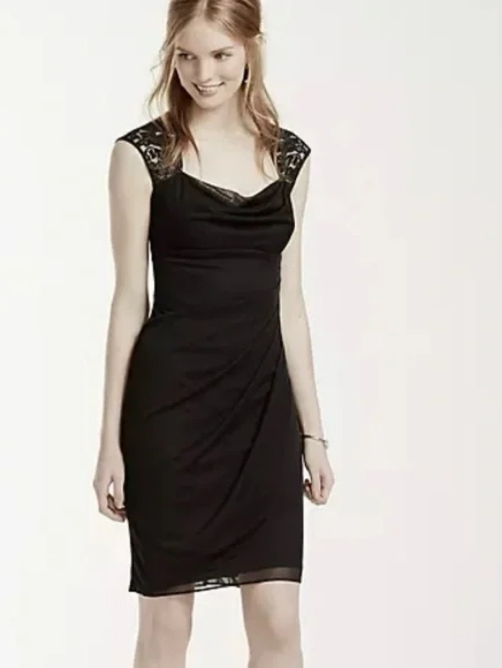 🔥 2/$10 3/$12 Signature Black Backless Lace Dress